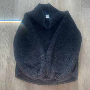 Lululemon Black Sherpa Sweater